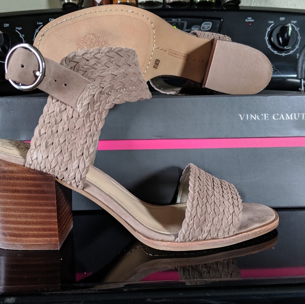 Vince Camuto suede sandals